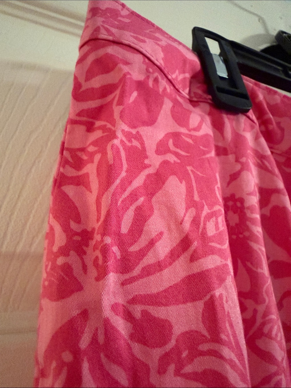 Worthington Pink Patterned Wide-Leg Pants plus size 18w vacation / report wear - Picture 5 of 8